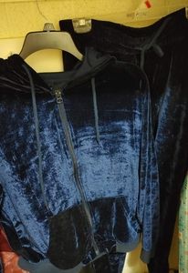 Steve Harvey velvet outfit size medium